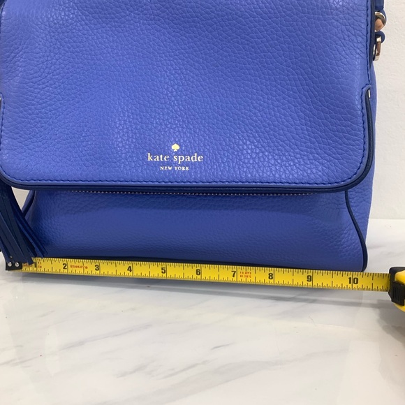 Kate Spade ♠️ Vibrant Blue/purple Leather - Picture 12 of 12